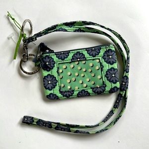NWT - Vera Bradley set - Zip ID case & Matching  Lanyard.